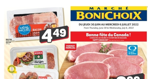 Circulaire Marché Bonichoix